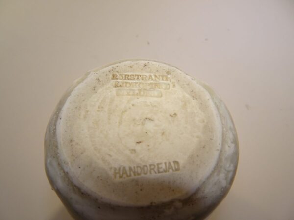 Gunnar Nylund, hvid keramik vase, Rørstrand