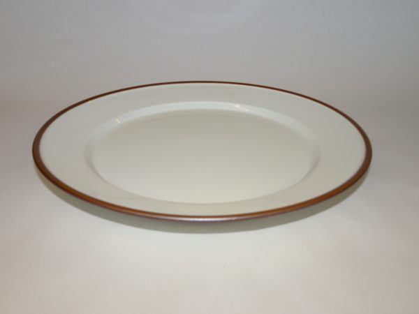 Brun Domino middags tallerken 25 cm, Royal Copenhagen