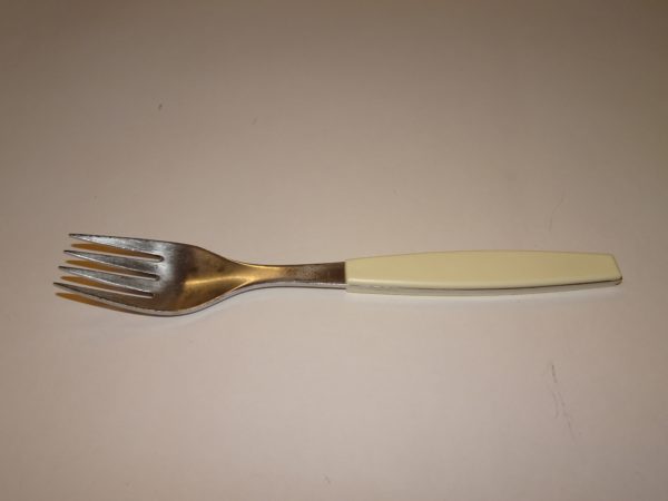 Middags gaffel L: 19 cm, Strata hvid, Georg Jensen
