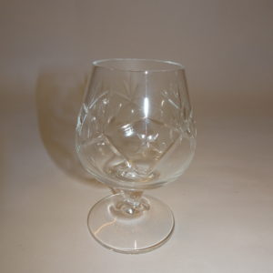 Cognacglas, Ulla, Holmegaard, klart glas med fod