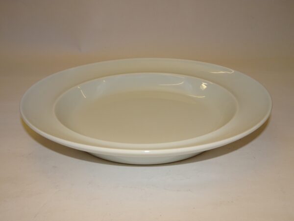 Dyb tallerken D: 21,5 cm 1. sort., Hvid Koppel, Bing & Grøndahl