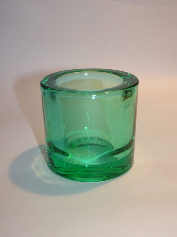 Fyrfadsstage Light Green H: 6 cm, Kivi, Iittala for Marimekko