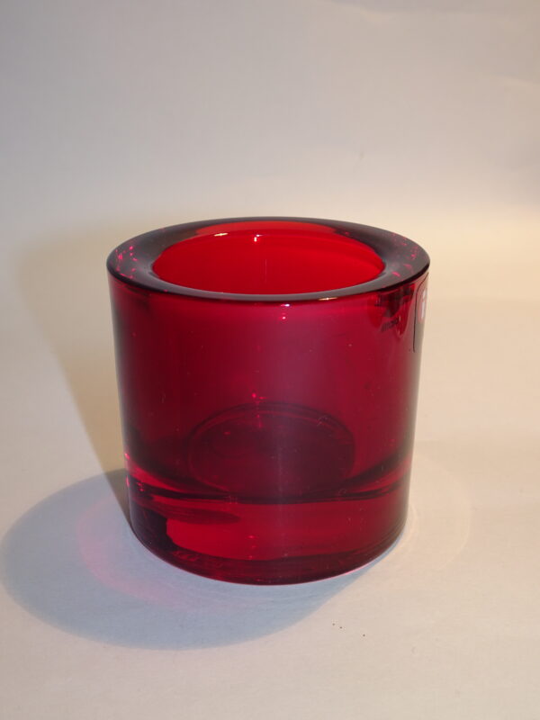 Fyrfadsstage Red 6 cm, Kivi, Iittala for Marimekko