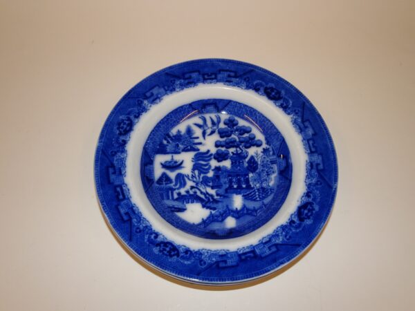 Dyb tallerken d: 21,5 cm, Blue Willis, Doulton