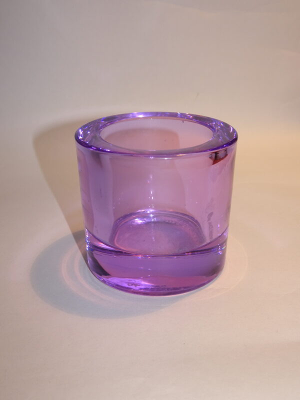 Fyrfadsstage Light Lilac H: 6 cm, Kivi, Iittala for Marimekko