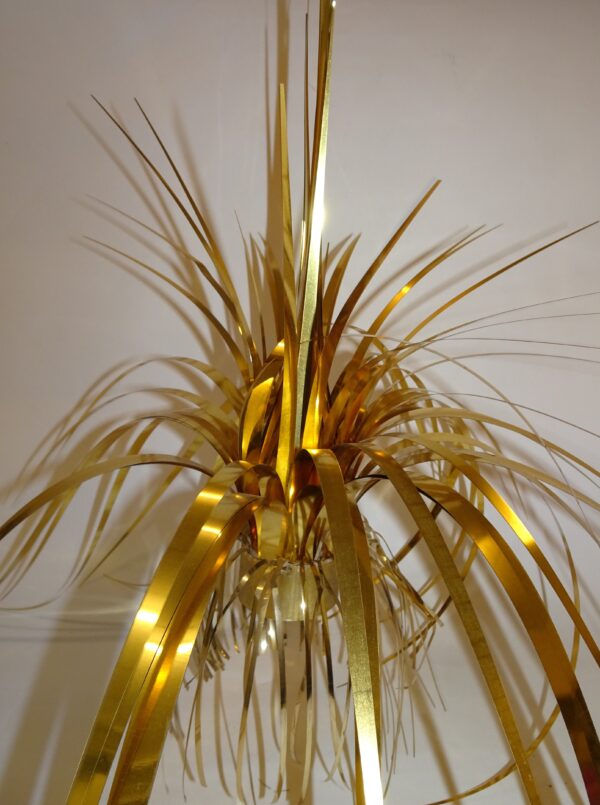 Lametta fontaine ophæng i guld l: 30 cm, retro - Billede 2