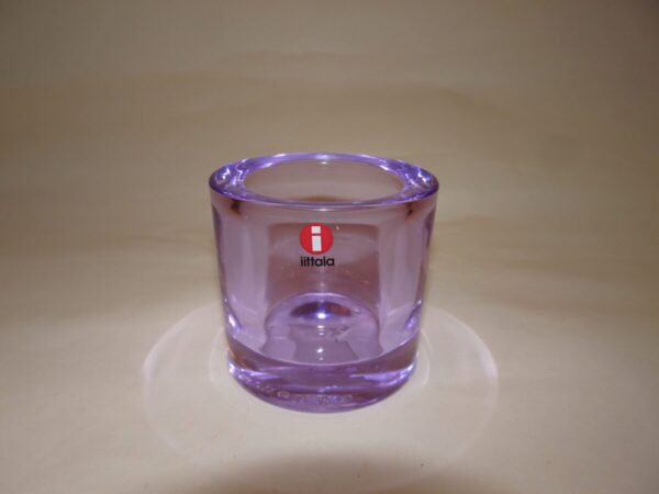 Fyrfadsstage Lavender h: 6 cm, Kivi, Iittala for Marimekko