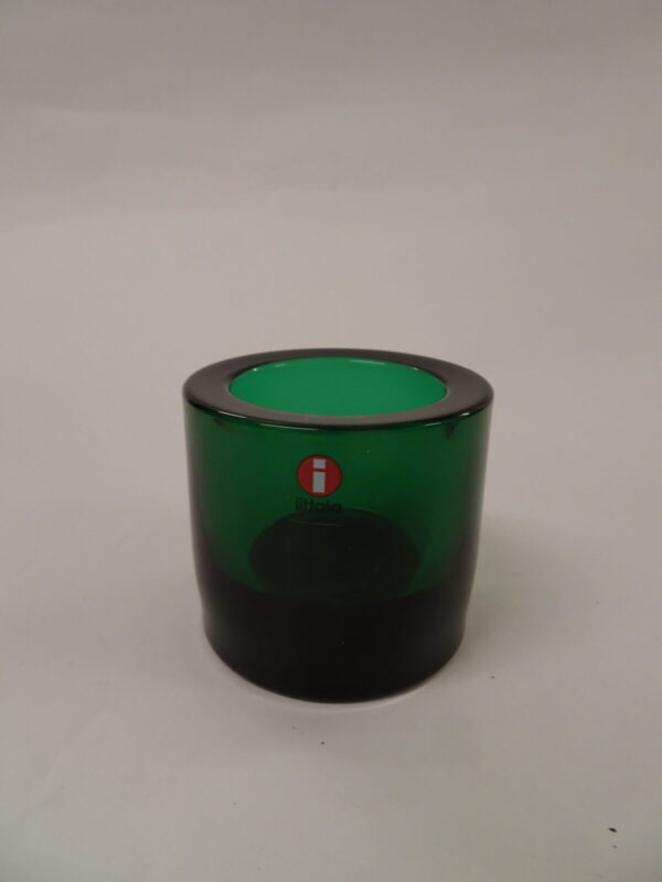 Fyrfadsstage Emerald h: 6 cm, Kivi, Iittala for Marimekko