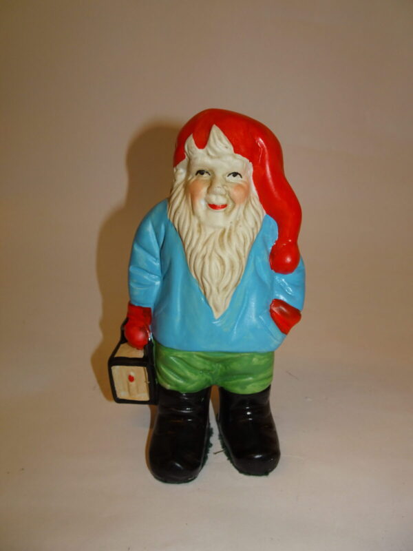 Julenisse med lygte, retro