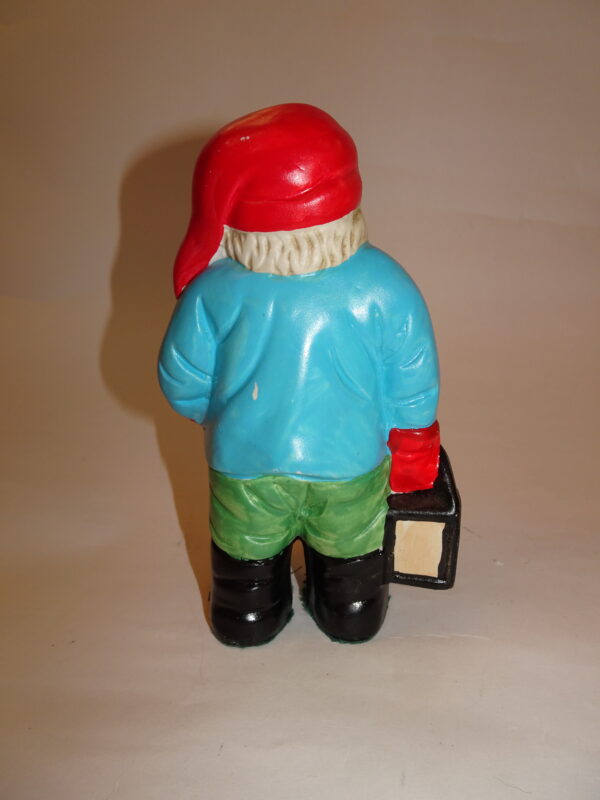 Julenisse med lygte, retro - Billede 2