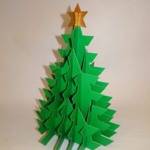 Juletræ i pap, Robert Sabuda, MoMA