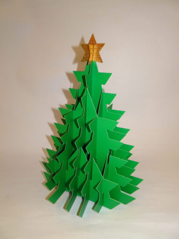 Juletræ i pap, Robert Sabuda, MoMA