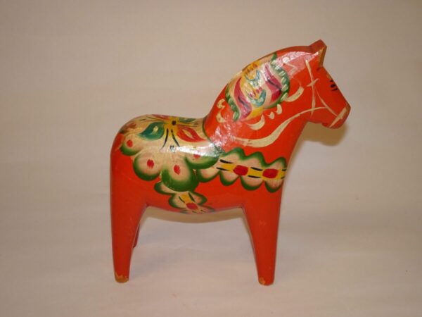 Gammel svensk dalarhest h: 20,5 cm