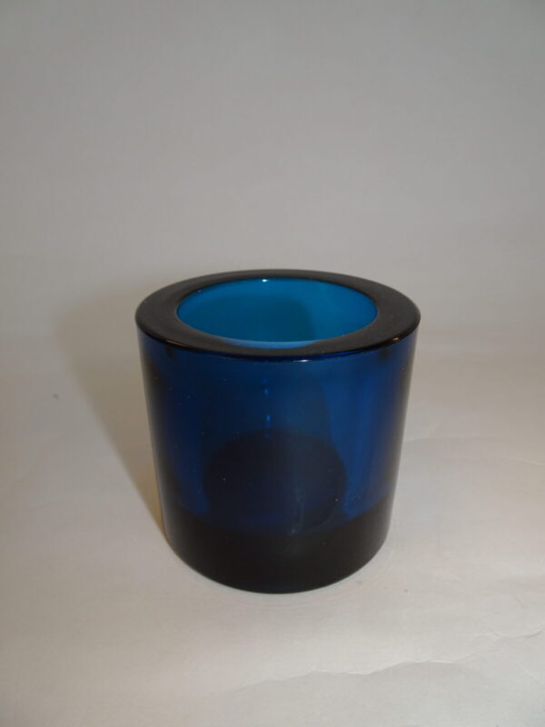 Fyrfadsstage Turquoise Deep h: 6 cm, Kivi, Iittala for Marimekko