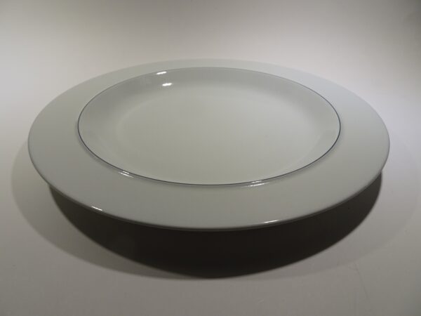 Rundt fad nr. 3047 d: 32,5 cm, Blåkant stel, Royal Copenhagen - Billede 2