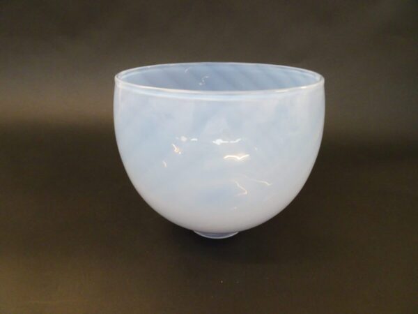 Skål i lyseblåt glas d: 13 cm, Spring, Holmegaard - Billede 2
