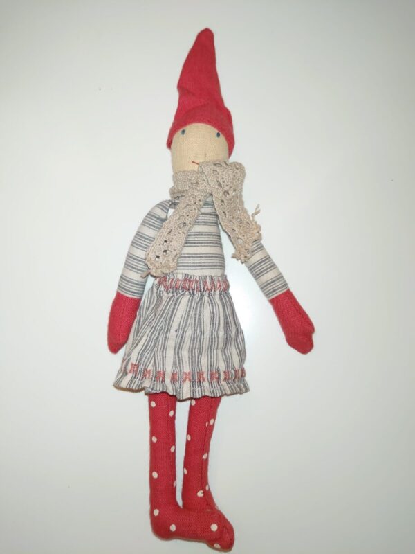 Maileg magnet nisse l: 28 cm, gammel