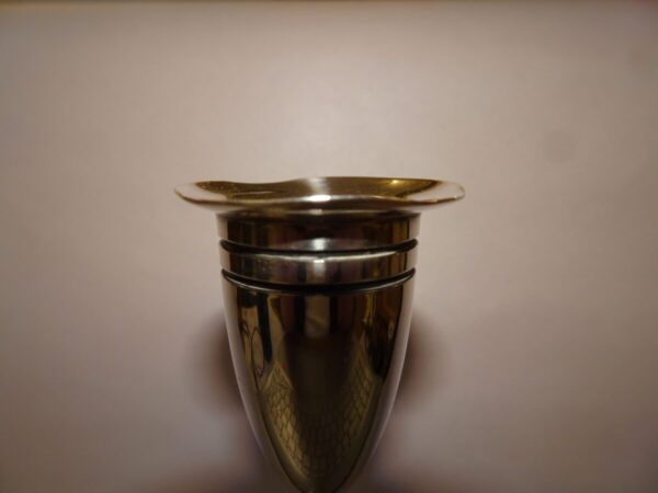 Lysestage h: 15,5 cm, sølvplet, retro - Billede 4