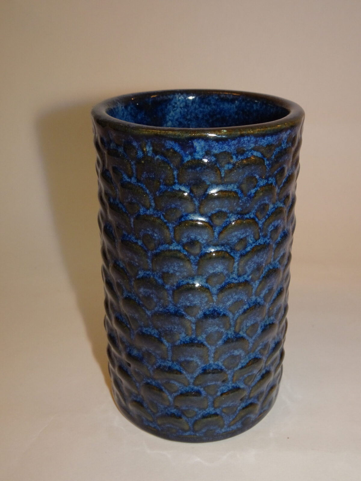 Hovedgade embargo bluse Keramik vase h: 13 cm, L. Hjorth, Bornholm -