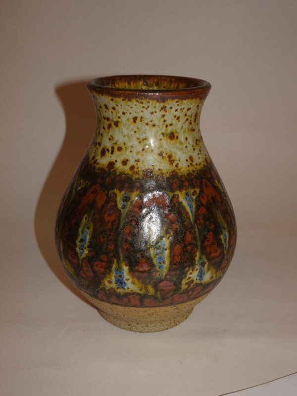 Keramik vase h: 15,5 cm, Michael Andersen, Bornholm
