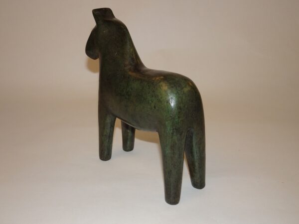 Dalahest / Dalarhest i bronze, Andreas Wargenbrandt - Billede 4
