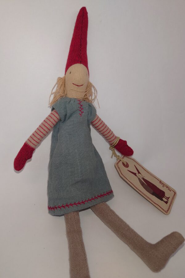 Nisse l: 28 cm, Maileg, gammel model