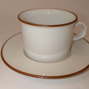 Kaffekop, Brun Domino, Royal Copenhagen