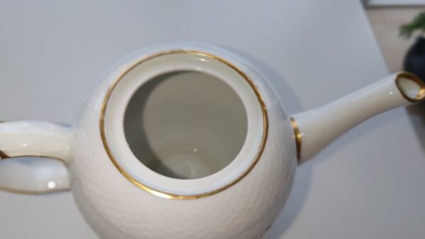 Stor tekande, Let Saksisk Blomst, Royal Copenhagen - Billede 4