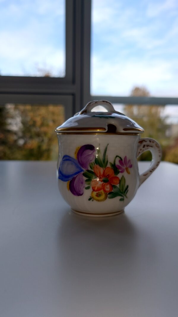 Sennepskrukke, Let Saksisk Blomst, Royal Copenhagen