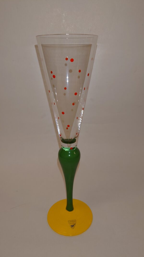Champagneglas, Clown, Orrefors