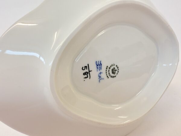 Sovseskål, Musselmalet halvblonde, Royal Copenhagen - Billede 3