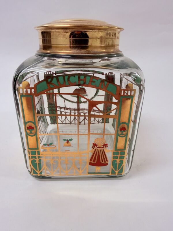 Julekageglas, Golden Christmas, Holmegaard - Billede 3