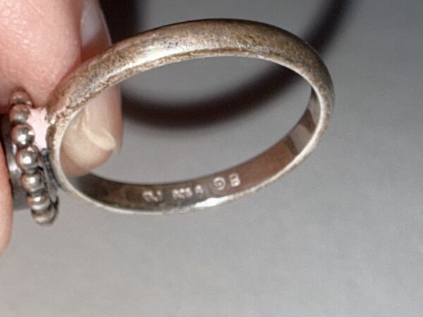 Sølv ring, Georg Jensen - Billede 2