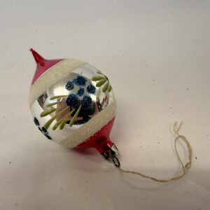 Gammel julekugle, håndmalet