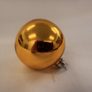 Julekugle, guld, retro